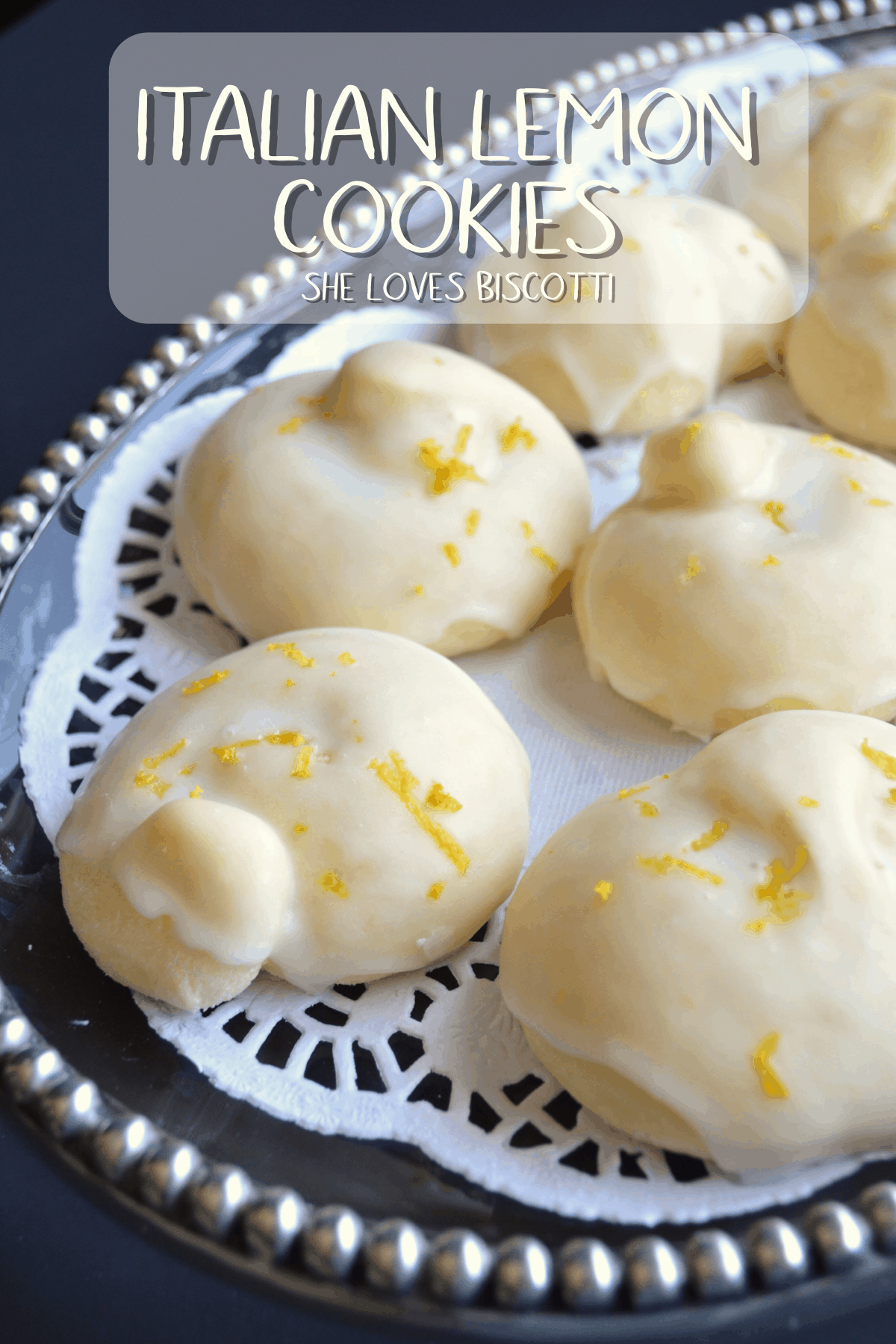 Italian Knot Cookies Lemon Tarallucci She Loves Biscotti