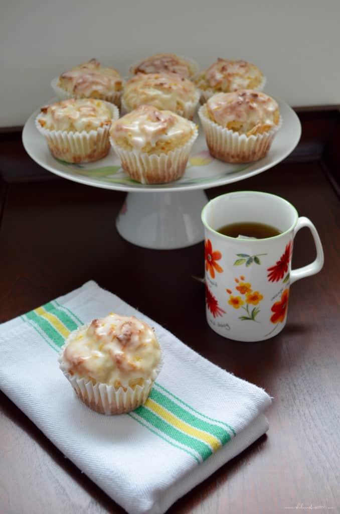 Lemony Greek Yogurt Muffins