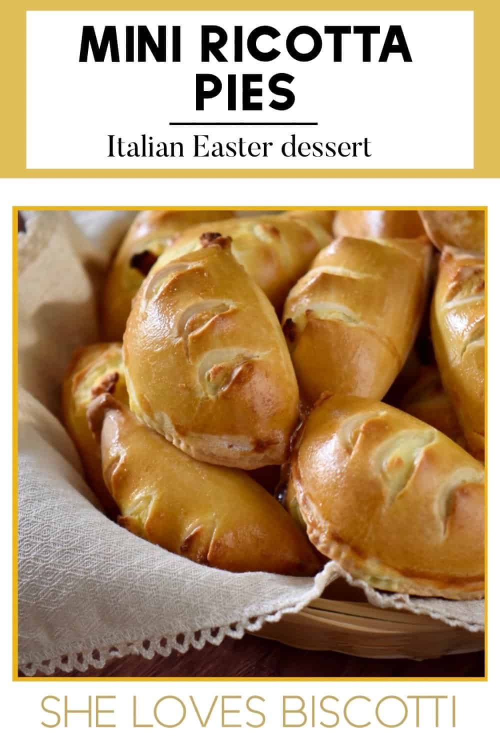 Authentic Italian Mini Ricotta Easter Pies Recipe She Loves Biscotti