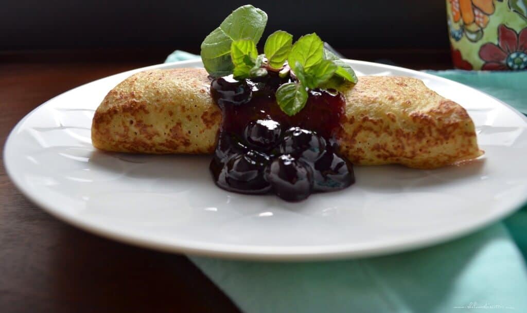 Homemade Cheese Blintzes