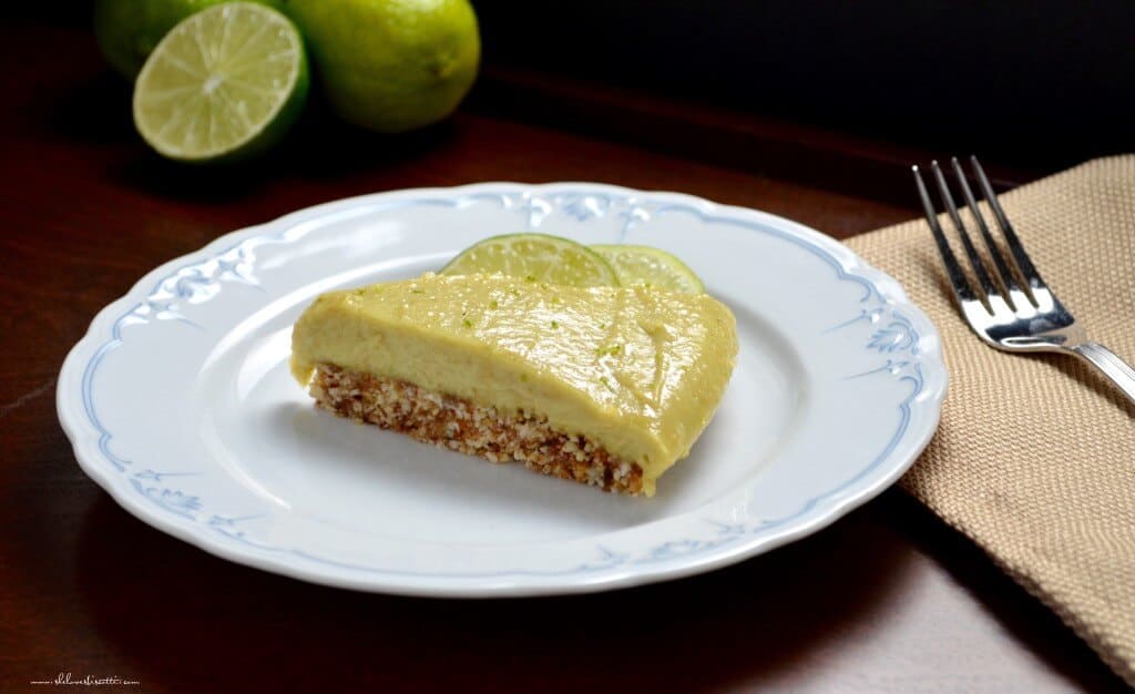 Vegan No Bake Key Lime Avocado Pie