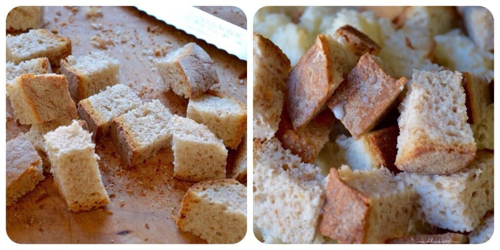 Apple Pear Bread Pudding