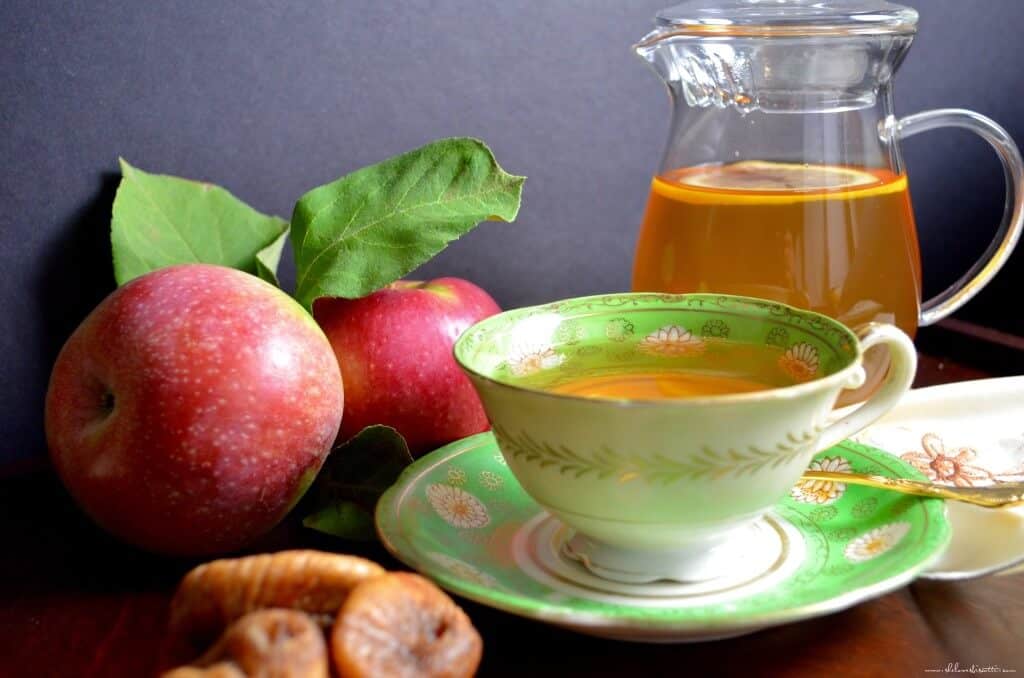 apple fig herbal tea