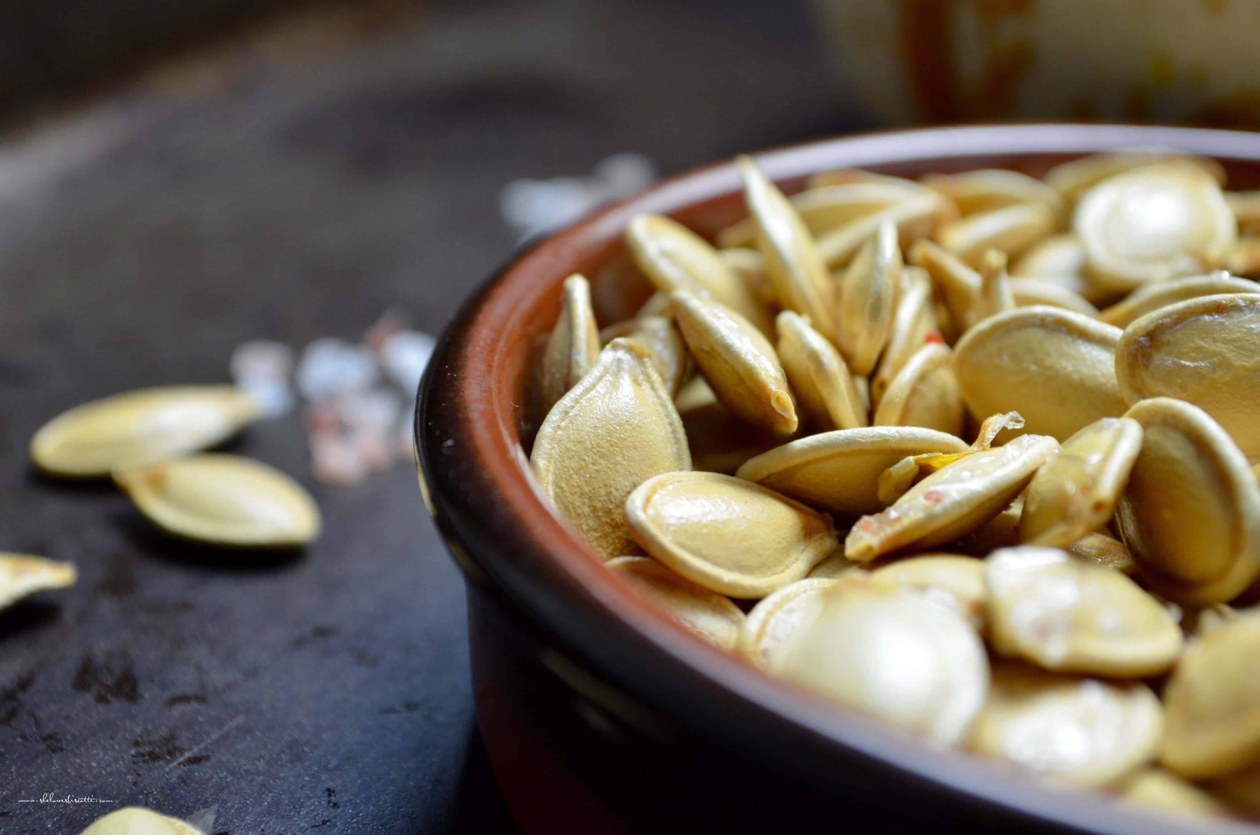 Slow Roasted Pumpkin Seeds