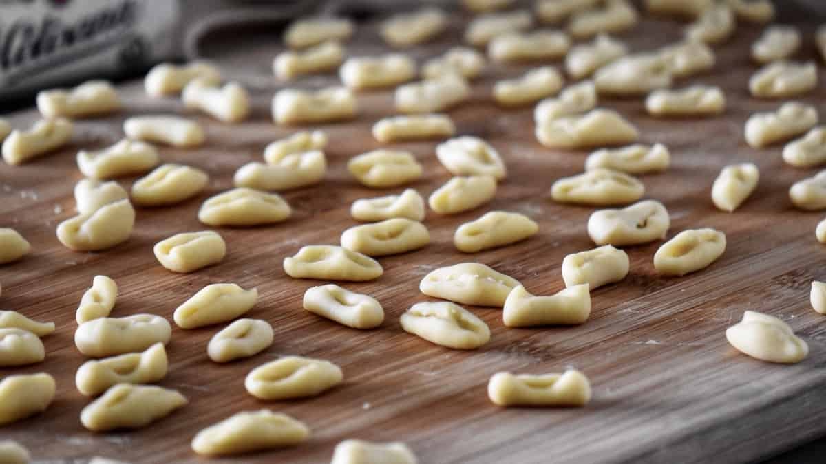 Homemade Cavatelli Pasta - Inside The Rustic Kitchen