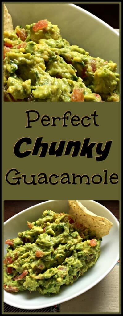 Perfect Chunky Guacamole Recipe