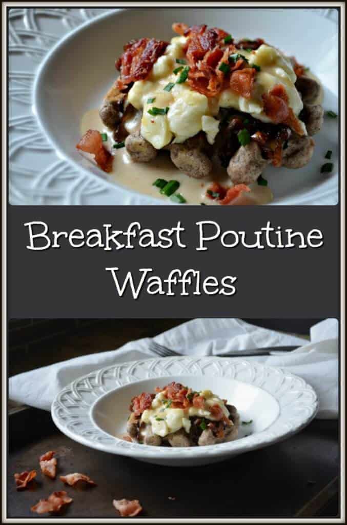 Breakfast Poutine Waffles #SundaySupper