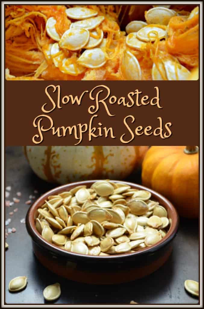 Slow Roasted Pumpkin Seeds