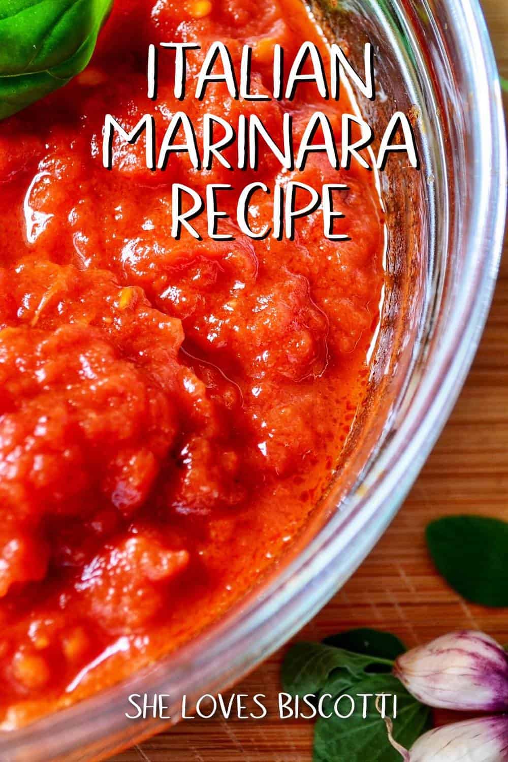 Italian Marinara Sauce Recipe - She Loves Biscotti