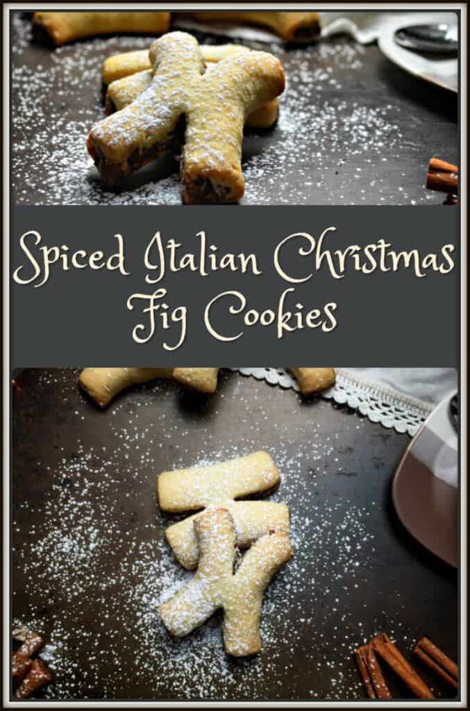Spiced Italian Christmas Fig Cookies - She Loves Biscotti