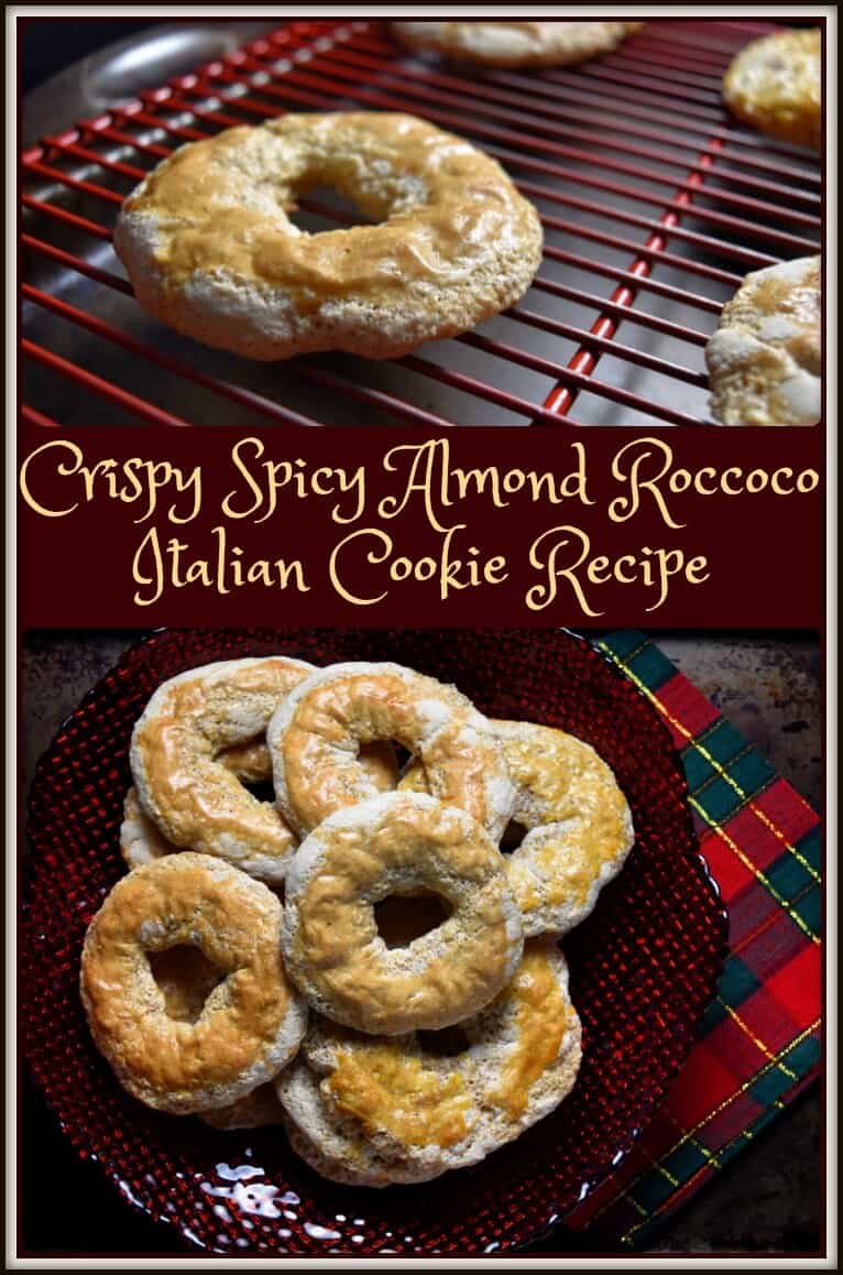 Crispy Spicy Almond Roccoco Italian Cookie Recipe - She Loves Biscotti