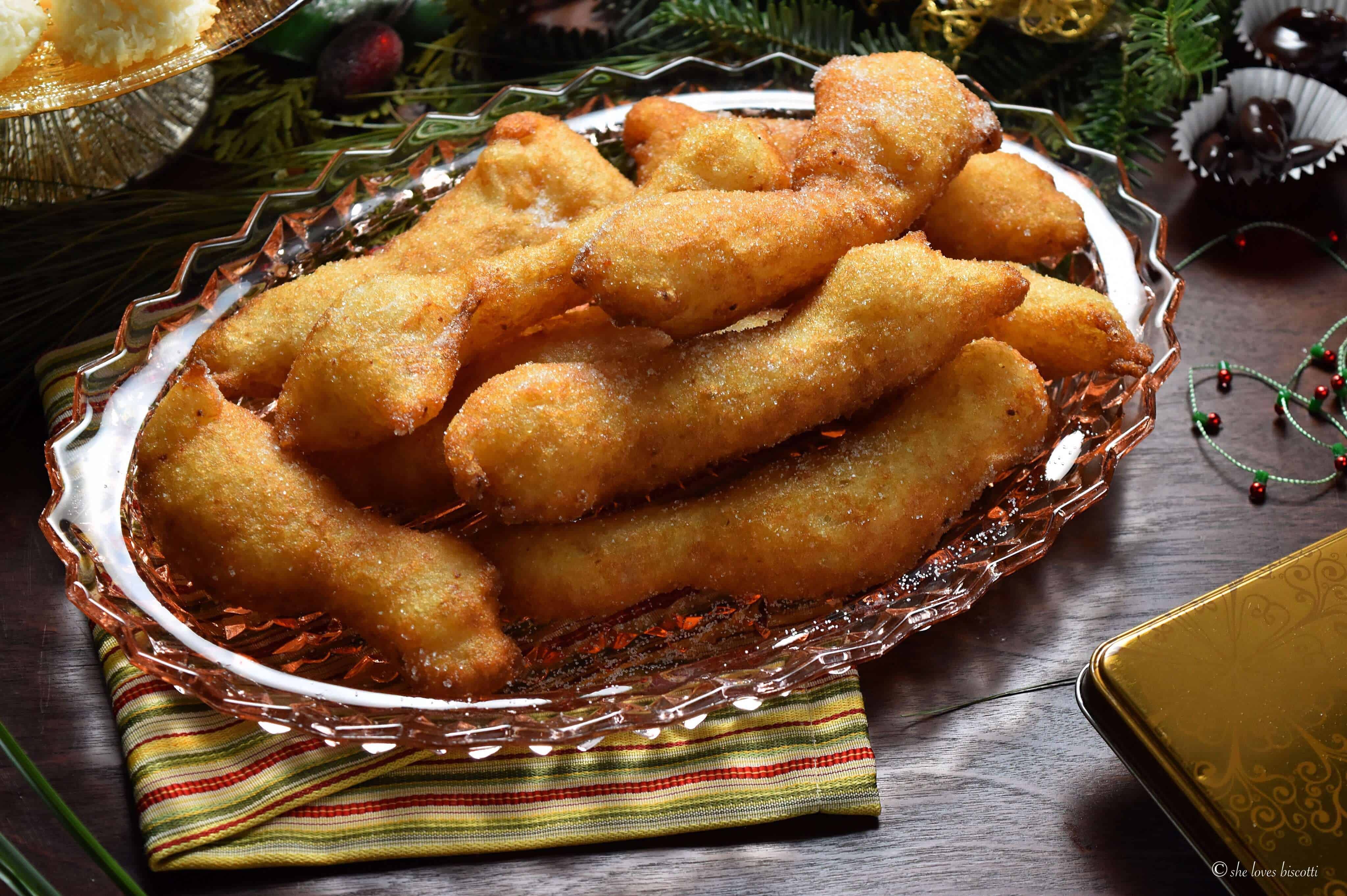 Traditional Molisani Christmas Eve Fritters