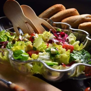Best Italian Chopped Salad Greens Recipe
