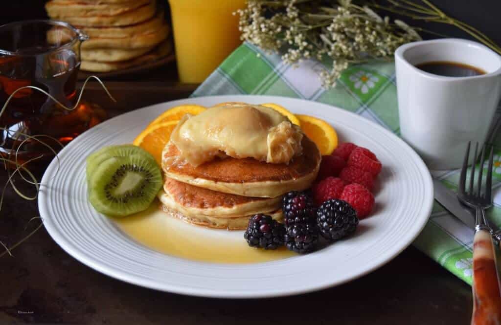 Traditional Quebec Maple Syrup Poached Eggs