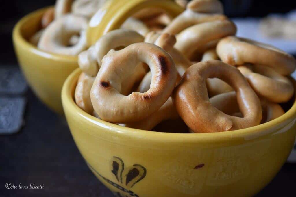 Homemade Italian Fennel Taralli da Tavola di Filomena 