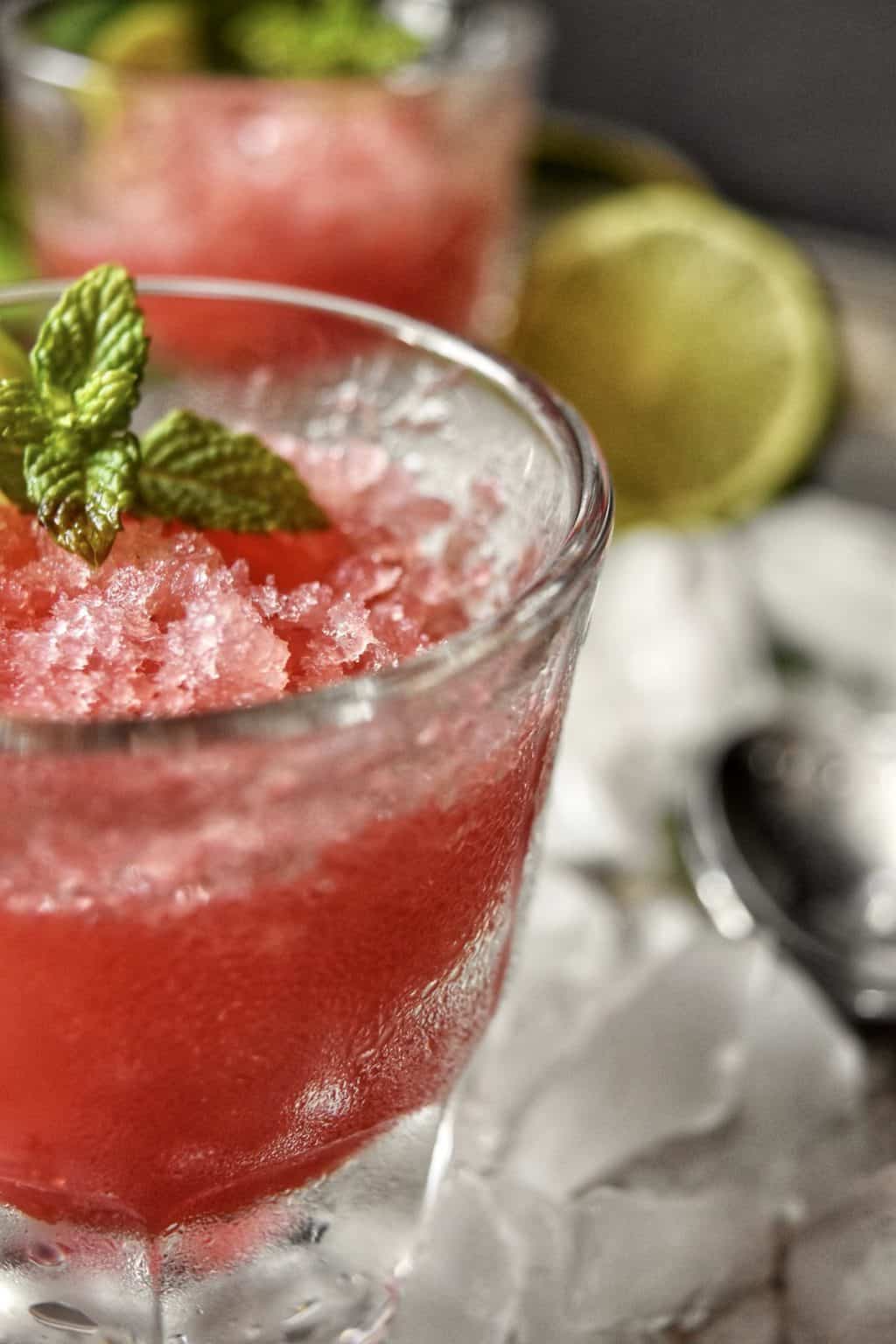 Watermelon Italian Ice Recipe Granita She Loves Biscotti