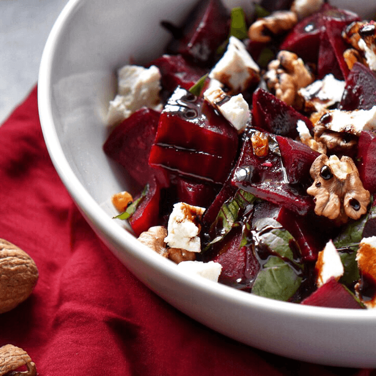 Ricotta Salata Roasted Beet Fall Salad