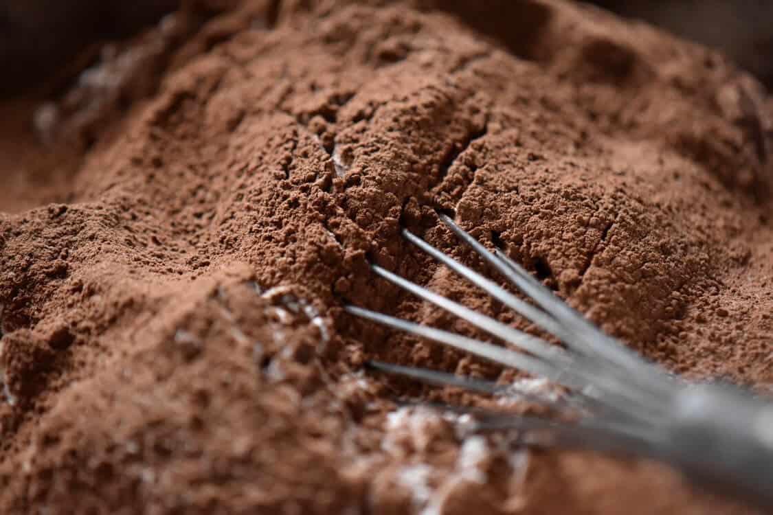 The dry ingredients for Mostaccioli di Mamma