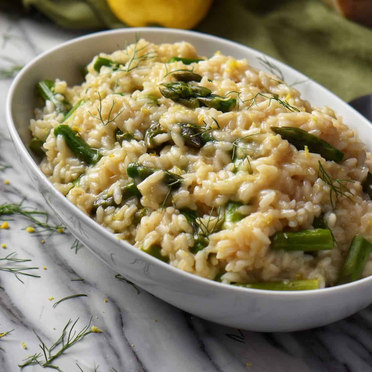 Asparagus Risotto: It's Easier Than You Think! - She Loves Biscotti