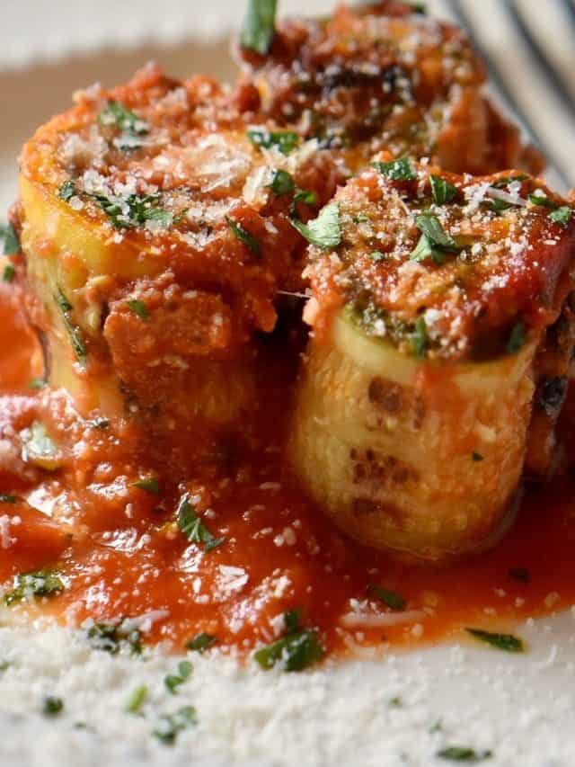 Zucchini Lasagna Rolls Story