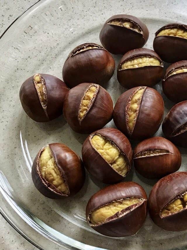 Oven Roasted Chestnuts Story