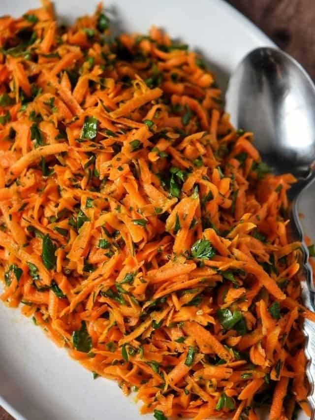 Easy Carrot Salad Recipe Story