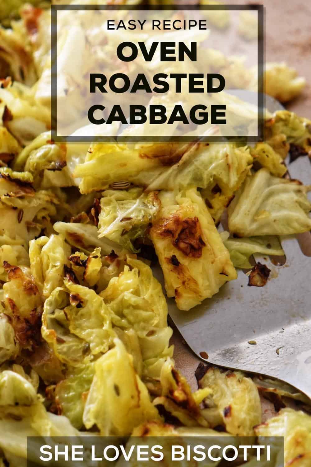 Oven Roasted Cabbage Recipe with Fennel Seeds - She Loves Biscotti