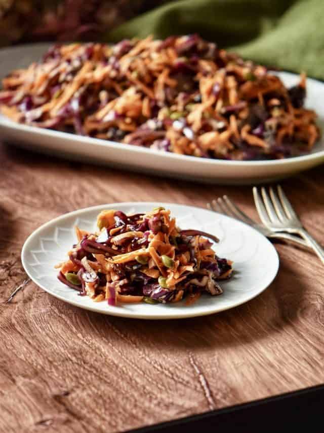 Red Cabbage Slaw Story