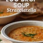 Easy Italian Egg Drop Soup: Stracciatella - She Loves Biscotti