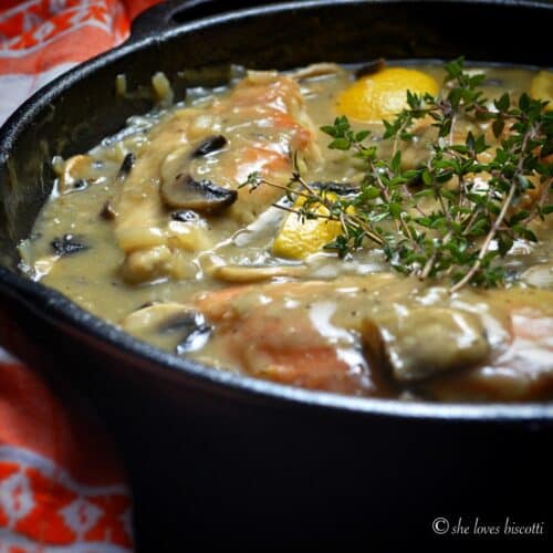 Easy One Pot Lemon Thyme Chicken Breasts