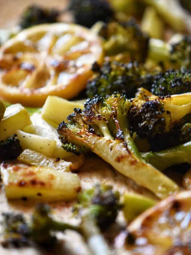 Oven Roasted Broccoli Story