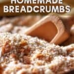 A Pinterest pin of how to make bread crumbs.
