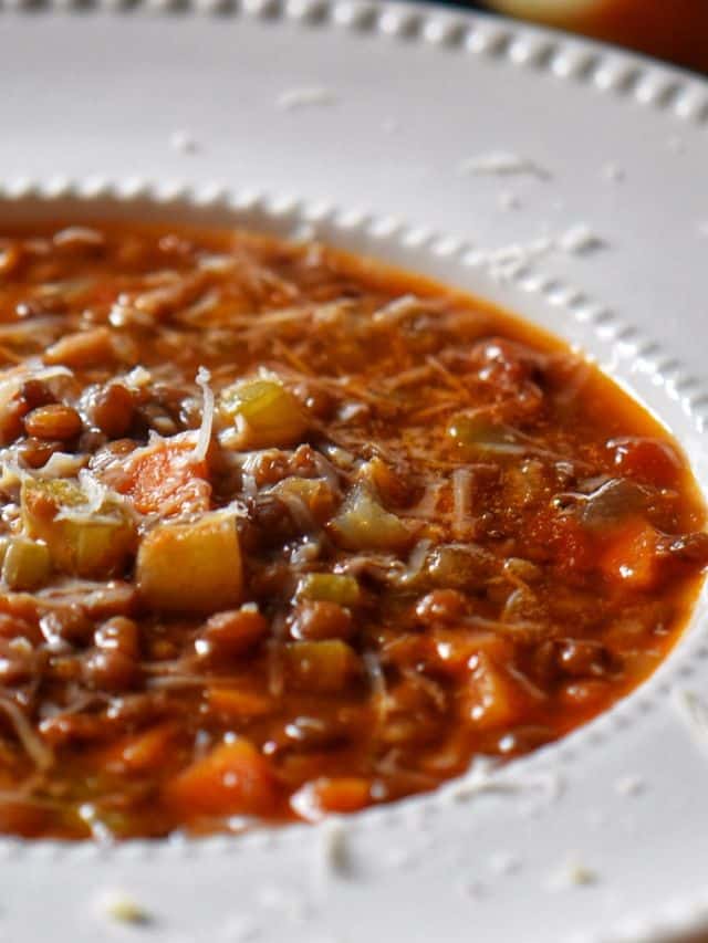Italian Lentil Soup Story