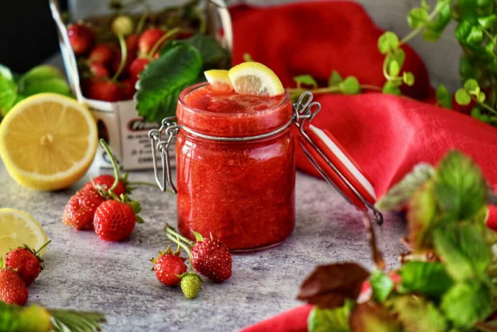 Strawberry Compote (3 Ingredients, 20 Minutes) - She Loves Biscotti