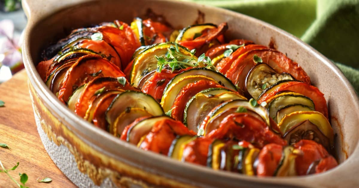 Mediterranean Roasted Vegetables